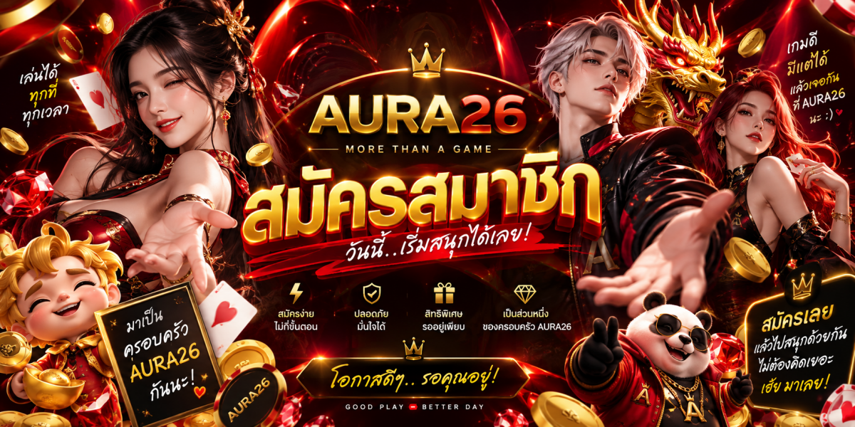 aura26-สมัครสมาชิกเริ่มสนุก