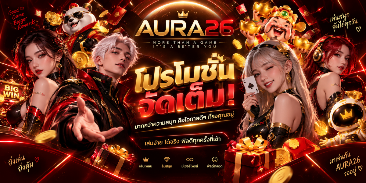 aura26-โปรโมชั่นจัดเต็ม